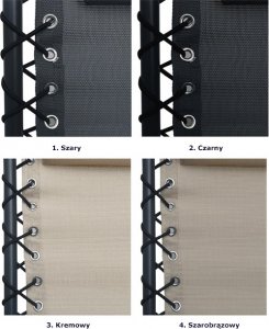 Elior Czarne składane krzesło tarasowe  Rovan 3