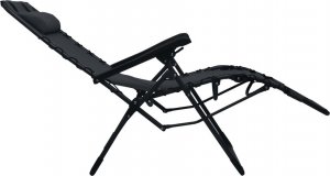 Elior Czarne składane krzesło tarasowe  Rovan 5