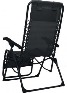 Elior Czarne składane krzesło tarasowe  Rovan 6