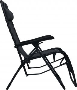 Elior Czarne składane krzesło tarasowe  Rovan 7