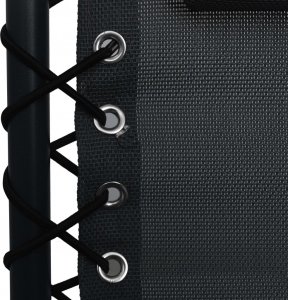 Elior Czarne składane krzesło tarasowe  Rovan 9