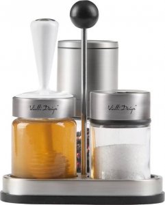 Vialli Design Zestaw do przypraw i miodu SOHO 8838 3