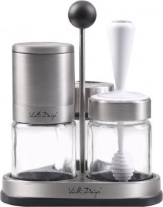 Vialli Design Zestaw do przypraw i miodu SOHO 8838 5
