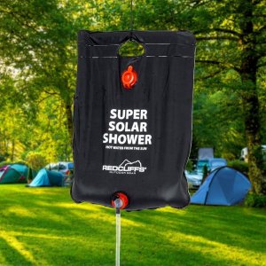 Redcliffs Prysznic kempingowy turystyczny czarny 15 l 7