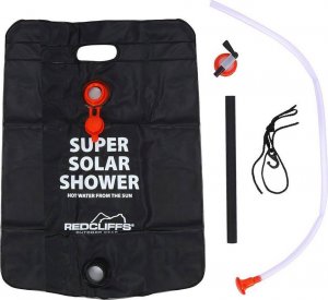 Redcliffs Prysznic kempingowy turystyczny czarny 15 l 10