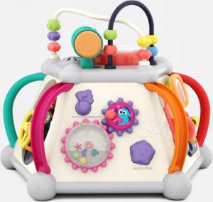 LUXMA INTERAKTYWNA KOSTKA EDUKACYJNA DŹWIĘKI 6 boków 806 2