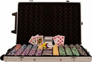 Garthen Pokerowy zestaw OCEAN Trolley CHAMPION CHIP 1