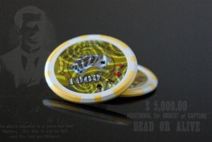 Garthen Pokerowy zestaw OCEAN Trolley CHAMPION CHIP 5