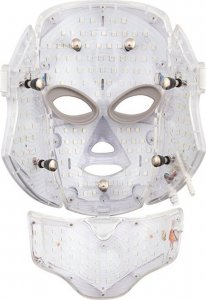 inSPORTline Pielęgnacyjna maska LED na twarz i szyję terapia fotonowa inSPORTline Hilmana 11