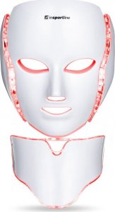 inSPORTline Pielęgnacyjna maska LED na twarz i szyję terapia fotonowa inSPORTline Hilmana 14