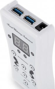 inSPORTline Pielęgnacyjna maska LED na twarz i szyję terapia fotonowa inSPORTline Hilmana 5