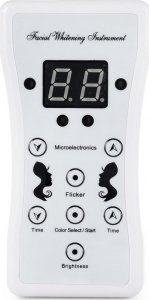 inSPORTline Pielęgnacyjna maska LED na twarz i szyję terapia fotonowa inSPORTline Hilmana 6