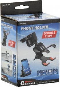 Compass Uchwyt na telefon - GPS na przyssawkę DOUBLE CLIPS 7