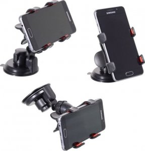 Compass Uchwyt na telefon - GPS na przyssawkę DOUBLE CLIPS 8