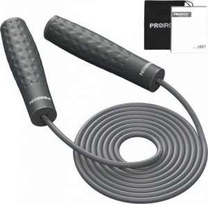 Skakanka sportowa Proiron PROIRON Weighted skipping rope 300 cm, Grey, PVC 1