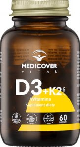 MEDICOVER VITAL MEDICOVER VITAL D3 K2 MK7 60 kaps. 1