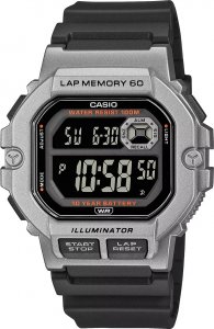 Zegarek Casio Zegarek męski Casio WS-1400H-1BVEF 1