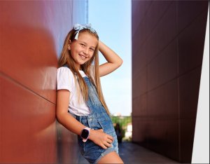 Smartwatch Garett Kids Rock 4G RT Różowy  (5904238483862) 2