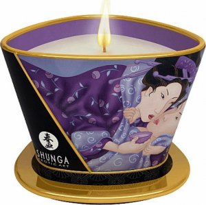 shunga ŚWIECA DO MASAŻU - SHUNGA MASSAGE CANDLE EXOTIC FRUITS 170 ML 1