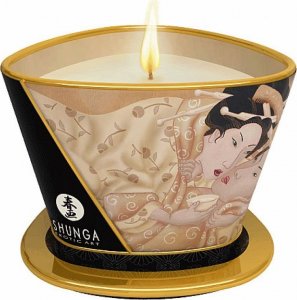 shunga ŚWIECA DO MASAŻU - SHUNGA MASSAGE CANDLE VANILLA FETISH 170 ML 1