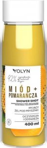Yolyn YOLYN Shower Shot Myjący Żel pod prysznic Miód + Pomarańcza 400ml 1