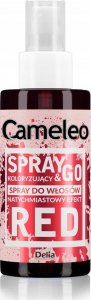 Delia Delia Cosmetics Cameleo Spray & Go Spray koloryzujący do włosów czerwień 150ml 1