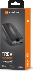 Powerbank Natec Slim NPB-1922 20000mAh Czarny 6