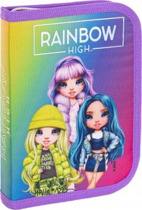 Piórnik Astra Piórnik podwójny AC1 Rainbow High Silver Style 2