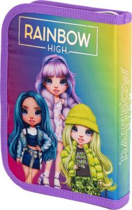 Piórnik Astra Piórnik podwójny AC1 Rainbow High Silver Style 4