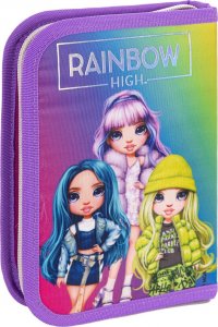 Piórnik Astra Piórnik podwójny AC1 Rainbow High Silver Style 5