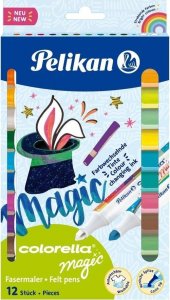 Pelikan Flamastry Colorella Magic C411 12 kolorów 1