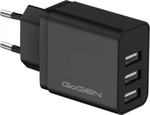 Ładowarka GoGEN Ładowarka siec. 3x USB 15,5W 3,1A GoGEN - ACH301B 1