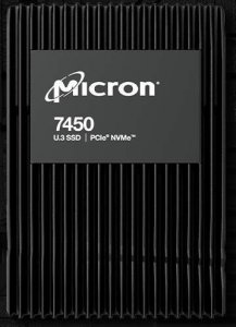 Dysk serwerowy Micron 7450 PRO 3.84TB U.3 PCI-E x4 Gen 4 NVMe  (MTFDKCC3T8TFR-1BC1ZABYYR) 1