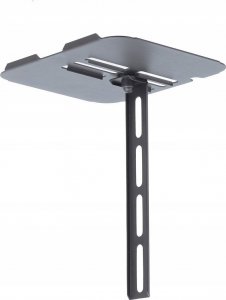 Art PÓŁKA ŚCIENNA na DEKODER DVB-T2, Odtwarzacz Blue-ray/DVD max 3kg D-52 ART - dualny montaż 5