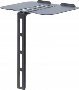 Art PÓŁKA ŚCIENNA na DEKODER DVB-T2, Odtwarzacz Blue-ray/DVD max 3kg D-52 ART - dualny montaż 8