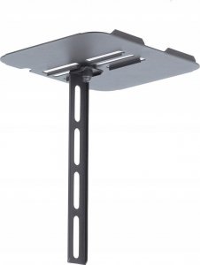 Art PÓŁKA ŚCIENNA na DEKODER DVB-T2, Odtwarzacz Blue-ray/DVD max 3kg D-52 ART - dualny montaż 9