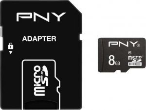 Karta PNY MicroSDHC 8 GB Class 10  (SDU8GBSTA-EF) 1