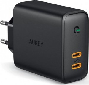 Ładowarka Aukey 2x USB-C 3 A (PA-D2) 1