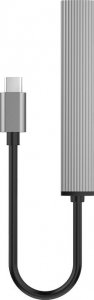 HUB USB Orico 1x TF  + 3x USB-A 3.0 (AH-12F-GY-BP) 5