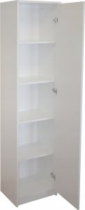 SARA Regał zamknięty GABI 40 cm x 180cm x 35 cm biały 3