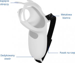 Vortex Virtual Reality Pokrowiec na uchwyt do kontrolerów do Oculus Quest 2 szary 5