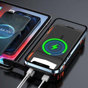 Powerbank 4smarts 4smarts Solar Powerbank TitanPack UltiMag 20000mAh, schwarz 2