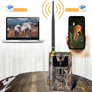 Kamera IP Fotopułapka GSM HC900PRO- kamera leśna 4G LTE - 30 Mpx, 4K 30kl/s Video - podgląd na żywo 12