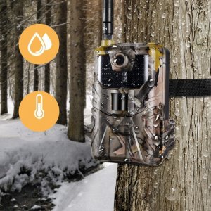 Kamera IP Fotopułapka GSM HC900PRO- kamera leśna 4G LTE - 30 Mpx, 4K 30kl/s Video - podgląd na żywo 13