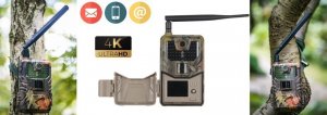 Kamera IP Fotopułapka GSM HC900PRO- kamera leśna 4G LTE - 30 Mpx, 4K 30kl/s Video - podgląd na żywo 5