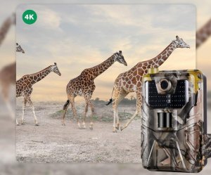 Kamera IP Fotopułapka GSM HC900PRO- kamera leśna 4G LTE - 30 Mpx, 4K 30kl/s Video - podgląd na żywo 7