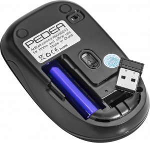 Mysz Pedea PEDEA Schnurlose Maus "Trend", schwarz 4
