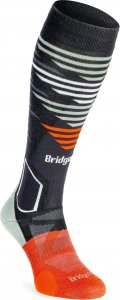 Bridgedale Skarpety narciarskie Ski Lightweight Merino Pattern - grph/sag 40-43 1