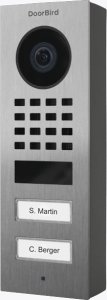 DoorBird DoorBird D1102V IP Vid. Türst. V4A Edels. 2 Ruftasten Aufputz 2