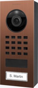 DoorBird DoorBird D1101V Edelstahl V4A, gebürstet, Bronze - Optik 1